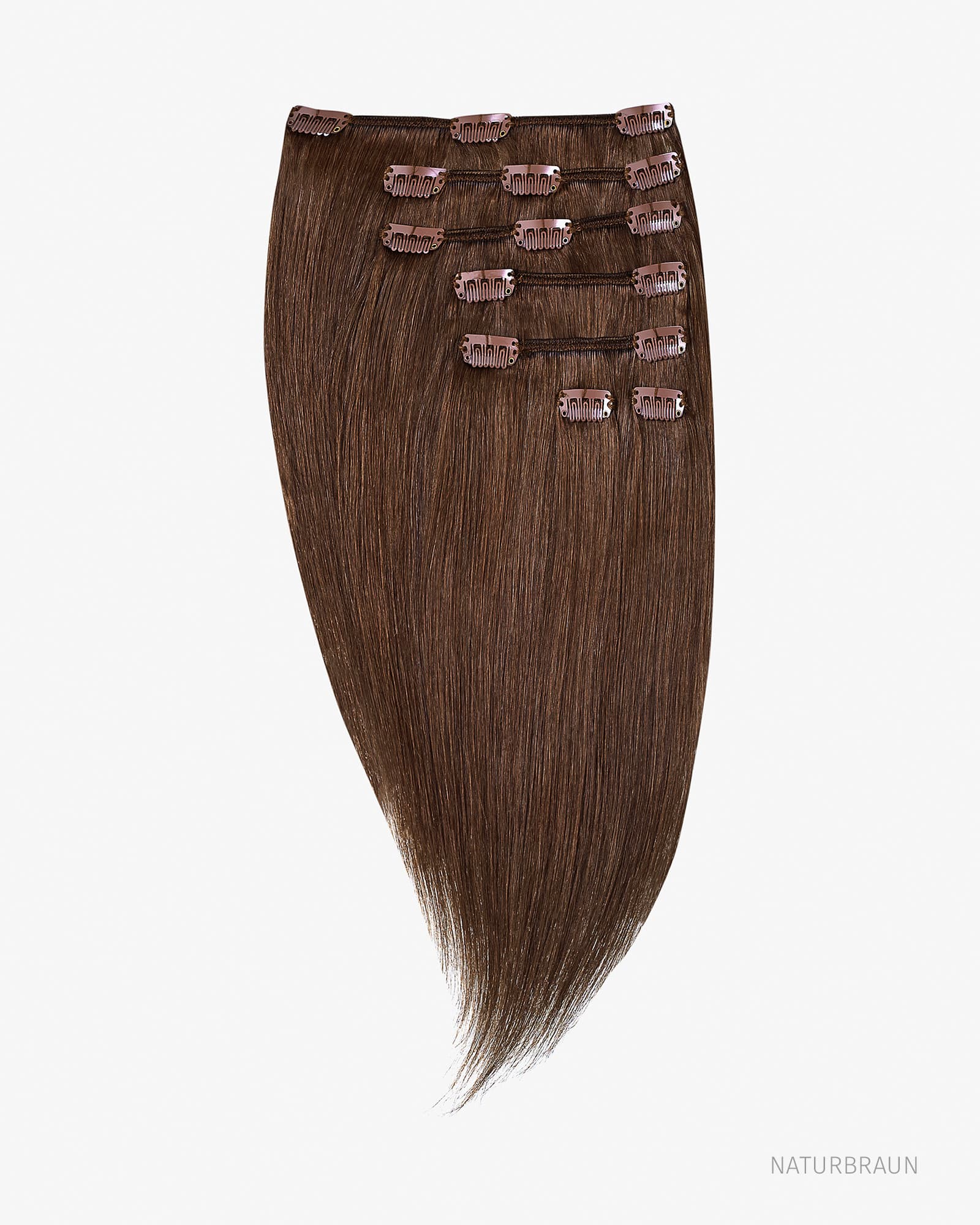 Clip In Extensions 25 CM Lang. Echthaar 70G LOCAHAIR®