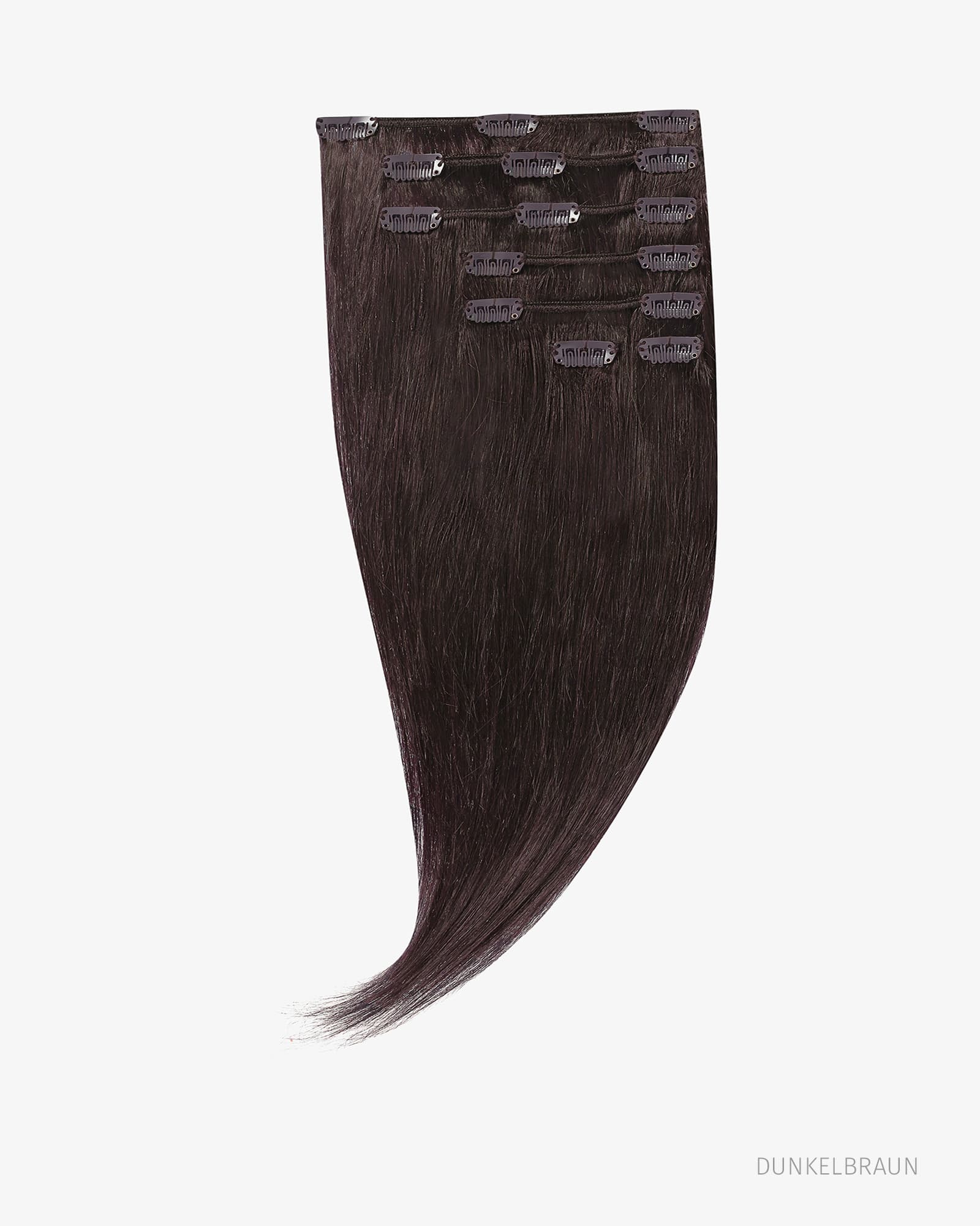 Clip In Extensions 35 CM 100G. Echthaar kaufen LOCAHAIR®