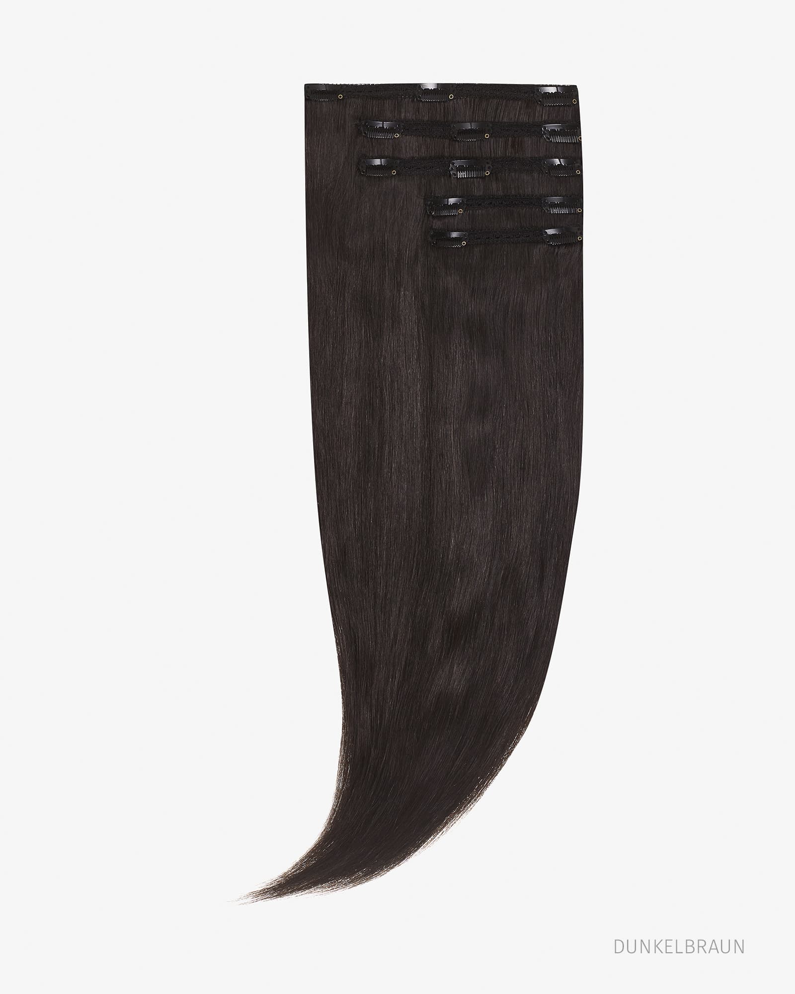 Gute Clip In Extensions 55 CM 220G. Echthaar kaufen LOCAHAIR®