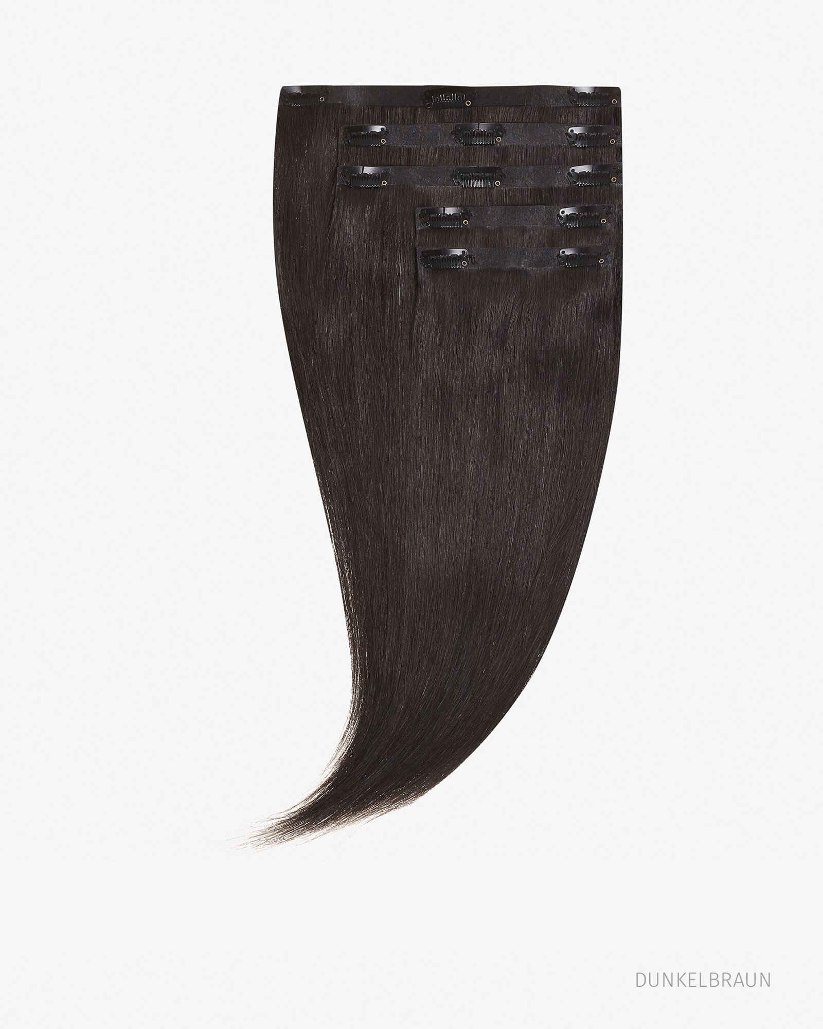 Nahtlose Clip in Extensions 35 cm. Echthaar 100g kaufen LOCAHAIR®